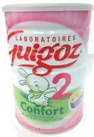 Mängden socker i Lait Guigoz confort 2