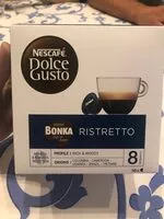 Mängden socker i Dolce Gusto Bonka Ristretto