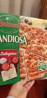 Mängden socker i GRANDIOSA pizza bolognaise surgelée