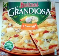 Mängden socker i La Grandiosa - Pizza 4 Formaggi