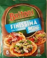 Mängden socker i Finíssima masa para pizza mini fina y crujiente