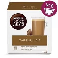 Mängden socker i Café au lait