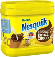 Socker och näringsämnen i Nesquik extra choco