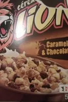 Mängden socker i Céréales Lion - Caramel & Chocolat