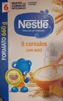 Mängden socker i 8 cereales con miel