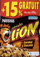 Mängden socker i Céréales Lion Caramel & Chocolat