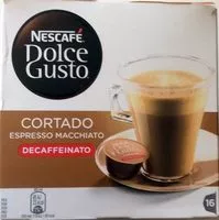 Socker och näringsämnen i Nescafe cortado