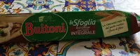 Mängden socker i Pasta sfoglia integrale