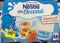 Mängden socker i P'tit Brassé Mini Abricot