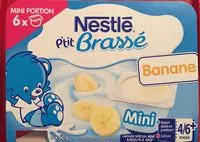 Mängden socker i P'tit brassé mini banane
