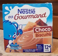 Mängden socker i P'tit Gourmand choco biscuité