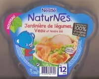 Mängden socker i NaturNes Jardinière de légumes, Veau et tendre blé