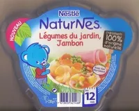 Mängden socker i NaturNes - Légumes du jardin, Jambon