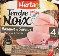 Mängden socker i Tendre Noix Bouquet de Saveurs aux 3 poivres