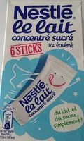 Mängden socker i NESTLE Lait Concentré Sucré lait demi écrémé 6 sticks de 30g