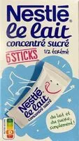 Mängden socker i Le lait concentré 1/2 ecrémé stick