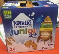 Mängden socker i Crecimiento junior +2 años sabor a galleta maría