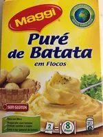 Mängden socker i Puré de Batata em Flocos