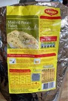 Mängden socker i Mashed potato flakes