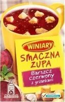 Mängden socker i Winiary Smaczna Zupa Red Borscht With Croutons 16 G