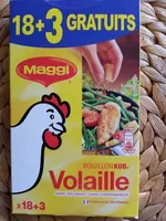 Mängden socker i MAGGI Bouillon KUB Volaille