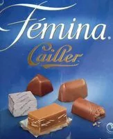 Mängden socker i Cailler Fémina