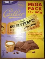 Mängden socker i Chocolat au lait des alpes suisses