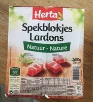 Mängden socker i Lardons nature