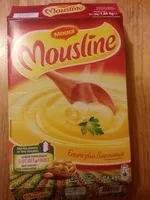 Mängden socker i MOUSLINE Purée Nature, 8 sachets pour 4 personnes (8x130g)
