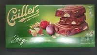 Mängden socker i Chocolat au lait avec müesli