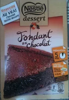 Mängden socker i NESTLE DESSERT Préparation pour Fondant au Chocolat 317g