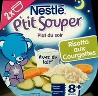 Mängden socker i Risotto aux courgettes
