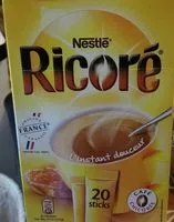 Mängden socker i RICORE Original, Café & Chicorée, Boîte 20 Sticks (3g chacun)