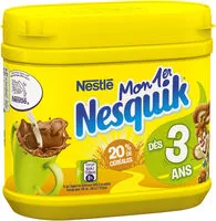 Mängden socker i Mon 1er NESQUIK Poudre Cacaotée boîte 350g