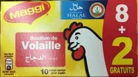 Mängden socker i Bouillon de Volaille Halal