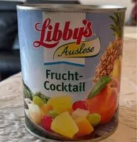 Mängden socker i Cocktail de fruits