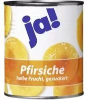 Mängden socker i Pfirsiche