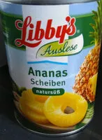 Mängden socker i Ananas Scheiben natursüss