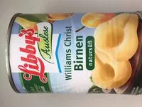 Mängden socker i Williams christ Birnen - natursüß