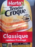 Mängden socker i Tendre Croque, Classique Jambon Fromage