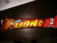 Mängden socker i Lion Chocolate More Crunch 2 Pack (60 G)