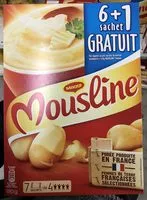Mängden socker i MOUSLINE Purée Nature