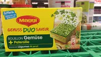 Mängden socker i Bouillon légumes + persil