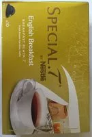 Mängden socker i SPECIAL.T English Breakfast