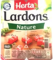 Mängden socker i Lardons, Nature