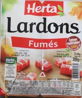 Mängden socker i Lardons, Fumés