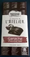 Mängden socker i NESTLE L'ATELIER Ganache chocolat noir 150g