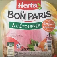 Mängden socker i Le Bon Paris, à l'étouffée au Bouillon de Légumes