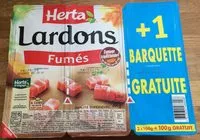 Mängden socker i Lardons, Fumés (+ 1 Barquette Gratuite)