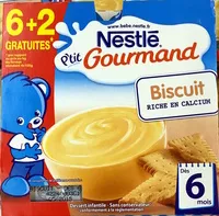 Mängden socker i P'tit Gourmand Biscuit